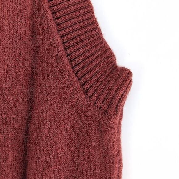 Susana Monaco Womens Crop Sweater Jumper Top in Terracotta - Size XS - NEW - Picture 7 of 14